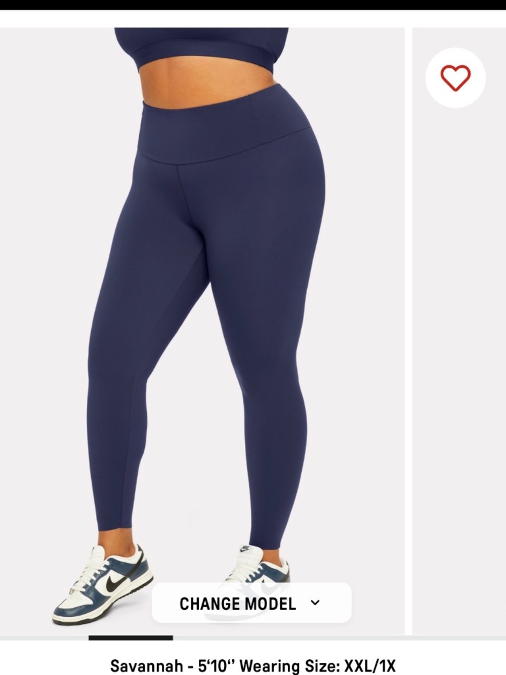 Yitty Ultra-Smooth Legging navy 2x
